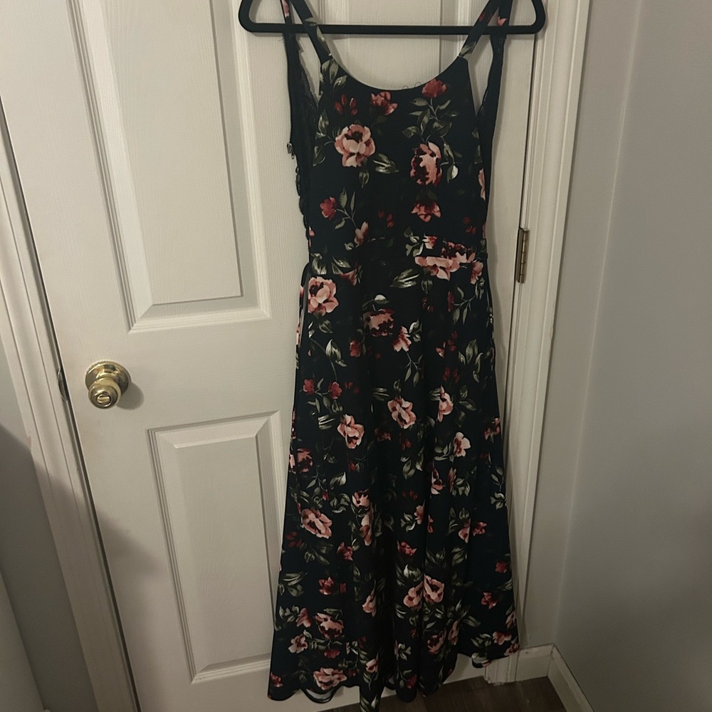 Teens Formal Floral Dress